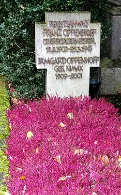 Oppenhoffs Grab, Ostfriedhof