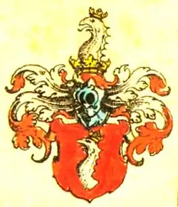 Stammwappen der Oppersdorff nach Siebmacher, 1605