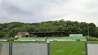 Optima Sportpark Haupttribüne