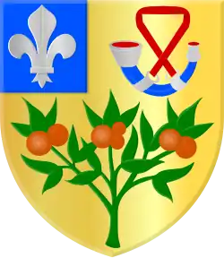 Wappen des Ortes Oranjewoud