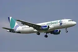 Airbus A320-200 der Orbest Orizonia Airlines