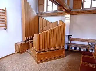 Orgel aus Holz