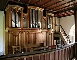 Orgel der Kirche Jenaprießnitz