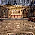 Mosaiken in der Westminster Abbey in London