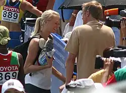 Für Christina Kron war der Wettkampf nach ihrem sechsten Platz im zweiten Halbfinale&nbsp;beendet