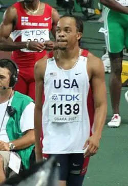 Nach WM-Silber 2005 gab es hier Bronze für Wallace&nbsp;Spearmon