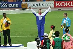 Die Medaillengewinner bei der Siegerehrung