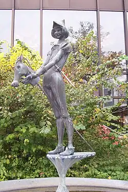 Steckenpferdreiter östlich der Katharinenkirche, 1978/1979 Koordinaten52.2732488.043178