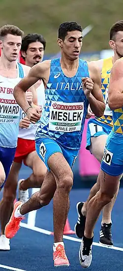 Ossama Meslek bei den U23-Europameisterschaften 2019 in Gävle