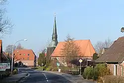 Die Kirche von Osterbruch