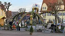 Osterbrunnen in Schechingen (2025)