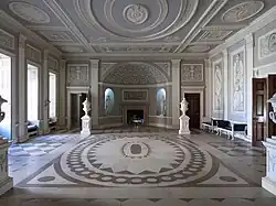 The Hall, Osterley Park, London von Robert Adam, 1767