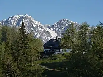 Die Ostpreußenhütte im Juni 2013