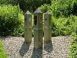 Stelen in Puchheim-Bahnhof (Deutschland)