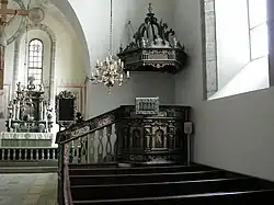 Kanzel aus dem 18.&nbsp;Jahrhundert