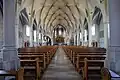 Ansicht Blickrichtung Hochaltar von Standpunkt Hauptportal