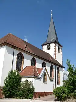 Außenansicht des Kirchengebäudes