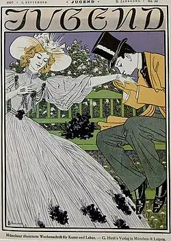 Jugend, Deckblatt von 1897