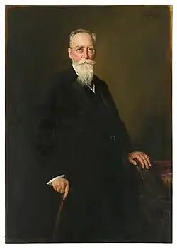 Porträt von Ferdinand Johann Freiherr von Bodman von Otto Propheter