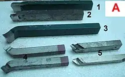 Drehmeißel aus HSS oder Hartmetall