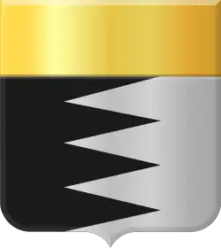 Wappen des Ortes Ouwerkerk