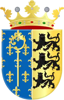 Wappen des Ortes Overasselt