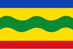 Flagge des Ortes Ovezande