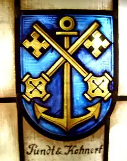 Kabinettscheibe im P&K-Bürohaus, 1938