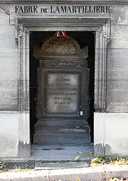 Grab von La Martillière