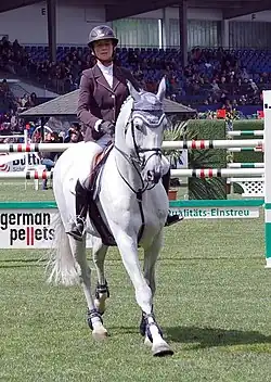 Pénélope Leprevost mit Mylord Carthago, CSI 5* Hamburg 2012