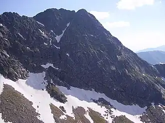 Blick von dem Gipfel Kościelec