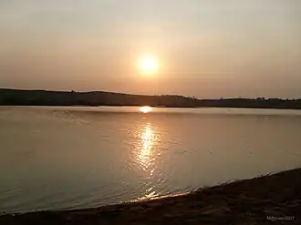 Stausee am Kraftwerk Camargos