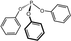 Strukturformel von Triphenylphosphit