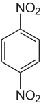 Struktur von p-Dinitrobenzol