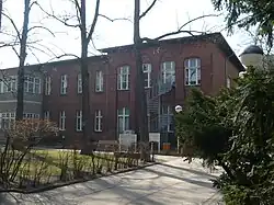 Krankenhausflügel auf dem Hof