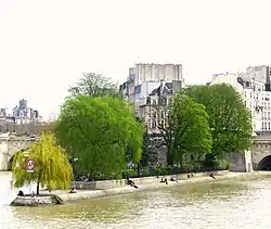 Sicht vom Quai de Conti auf den Square