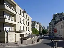 Rue d’Ankara in Richtung Avenue du Président-Kennedy