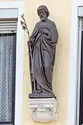 Fassaden-Figur hl. Joseph (Balthasar-Kraft-Haus Pfaffenhofen)