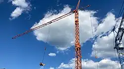 Peiner SMK 108/1 mit 28 m Hakenhöhe und 40 m Ausleger