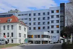 Blick von der Krankenhausstraße (März 2025)