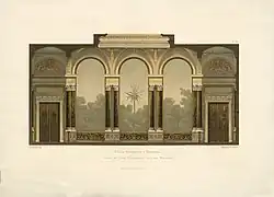 Obere Etage des Treppenhauses