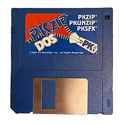 Foto einer Diskette