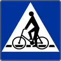 D-6a Fahrradüberweg