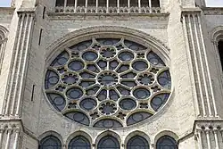 Rose am Südquerhaus, 1225 ff.