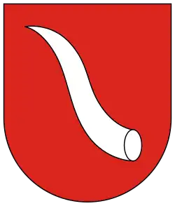 ein Rinderhorn (Krasiczyn&nbsp;PL)