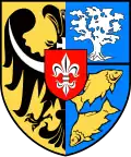 Wappen der Gmina Krośnice