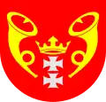 Wappen der Gmina Trąbki Wielkie