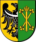 Wappen des Powiat Średzki