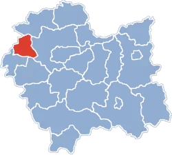 der Powiat Chrzanowski in Kleinpolen