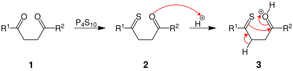 Mechanismus der Thiophen-Synthese (Teil 1)